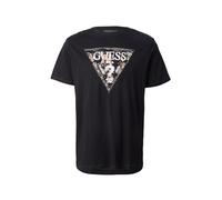 GUESS Maglietta a triangolo Eco a maniche corte da uomo, Nero corvino, M