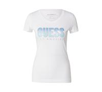 Guess - T-shirt Stampata con Strass - - Tops - Donna - Bianco - XS