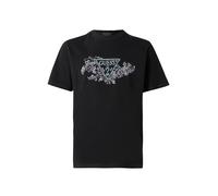 GUESS Maglietta blu chiaro / nero / bianco Uomo GUESS L