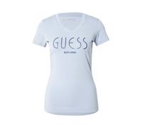 GUESS Maglietta blu colomba / nero / trasparente Donna GUESS XS blu colomba / nero / trasparente