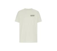 GUESS Maglietta 'CALI' marrone scuro / bianco Uomo GUESS S