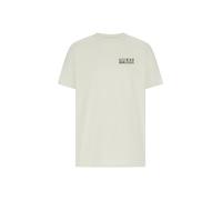 GUESS Maglietta 'CALI' marrone scuro / bianco Uomo GUESS XXL