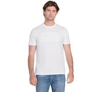 Guess Maglietta da Uomo Eco a Maniche Corte Guess con Logo in Rilievo