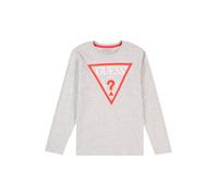 GUESS Maglietta grigio chiaro / rosso / bianco Bambini GUESS 140 grigio chiaro / rosso / bianco