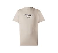 GUESS Maglietta marrone chiaro / nero Uomo GUESS S marrone chiaro / nero