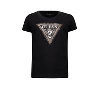 GUESS Maglietta marrone / nero Donna GUESS M marrone / nero
