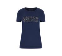 GUESS Maglietta navy / argento Donna GUESS XS