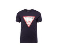 Guess T-shirt uomo Smart 321210 maniche corte – logo originale triangolo blu – navy/rosso/bianco S