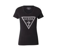 GUESS Maglietta nero / argento Donna - Abbigliamento - Taglie comode - Maglie e top - Maglie e T-shirt GUESS S