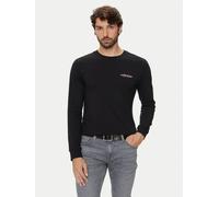 GUESS Maglietta nero Uomo - PROMO - Maglie e T-shirt - Maglie a maniche lunghe GUESS L