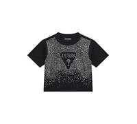GUESS Maglietta per Bambine e Ragazze Nero 14 Anni (164cm)