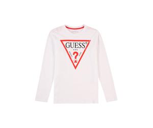 GUESS Maglietta rosso / nero / bianco Bambini - Bimbo - Ragazzo (taglie 140-176) - Abbigliamento - Maglie e camicie - Maglie a maniche lunghe GUESS 176