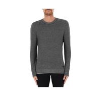 GUESS Maglione A Girocollo Earle Stitched M4BR04Z3H82 Grigio Scuro Grigio