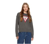 GUESS Maglione A Girocollo Gj Big Triangle W4BR12Z3HM1 Grigio