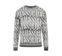 GUESS Maglione Grigio Grigio fantasia XL