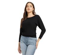 Maglione Con Maniche A Pipistrello Nero XS