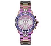 GUESS Majesty GW0771L4 - Orologio da polso da donna, in acciaio INOX, arcobaleno, Bracciale