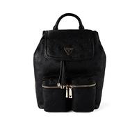 GUESS zaino Manhattan II Flap Backpack Black Logo