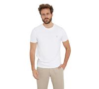 Guess Jeans White Cotton Men T-Shirt - L