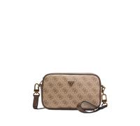 GUESS Borsa a tracolla Milano Camera Bag borsa da polso Beige/Marrone chiaro
