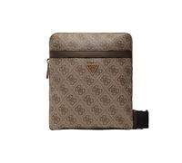 GUESS Vezzola Smart Crossbody Flat Bag Beige/Brown