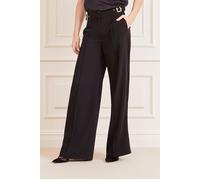 GUESS Marciano By Diane Wide Pants Jet Black Taglia: 38 | Pantaloni a zampa di elefante Outlet | Donna | Nero