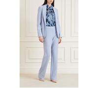 GUESS Marciano By Jacqueline Pant Dust Light Straight Blue Taglia: 40 | Pantaloni da completo Outlet | Donna | Blu