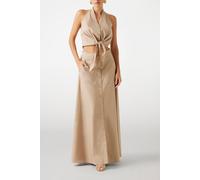 GUESS Marciano By Pat Knot Top Natural Almond Taglia: 44 | Maxi gonne Outlet | Donna | Marrone