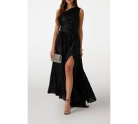 GUESS Marciano By Stephany Gown Shiny Black Foil Taglia: 44 | Maxi abiti Outlet | Donna | Nero