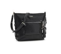 GUESS Marsha Crossbody Bucket, Borsa a Tracolla Donna, Nero, Taglia Unica