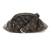 GUESS marsupio borsa a tracolla Latona Belt Bag Brown Logo/Black multicolore