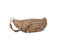 GUESS marsupio borsa a tracolla Latona Belt Bag Latte Logo marrone chiaro
