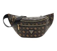 GUESS marsupio borsa a tracolla Silia Belt Bag Espresso Logo marrone scuro