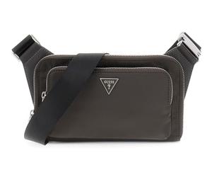 GUESS marsupio Milano Flat Bumbag Deep Taupe marrone scuro