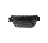 GUESS Marsupio 'MILANO SMART COMPACT BUM BAG' grigio chiaro / nero Uomo GUESS XS-XXL