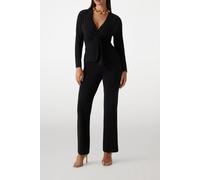 GUESS Matilde Flared Pant Jet Black A996 Taglia: XXL | Pantaloni da completo Outlet | Donna | Nero