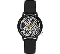 GUESS Orologio Analogico al Quarzo Unisex Adulti con Cinturino in Silicone V0023M8