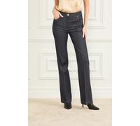 GUESS Maya Pant Dark Blue Taglia: 48 | Pantaloni a zampa di elefante Outlet | Donna | Blu