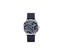 Guess Men's 44.0mm Watch - Black Strap Grey Dial Gold Tone Case