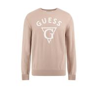Guess Men's Long Sleeve Edgar Logo Jacquard Sweater, Mindful