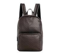 GUESS Mens Warner Backpack Cinghia, TRACOLA, Zaino, Uomo, Sporty, Logo, Designer, caffè Macinato Marrone, Large Unisex-Adulto