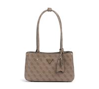 GUESS borsa a tracolla Meridian Shoulder Satchel Bag Latte Logo