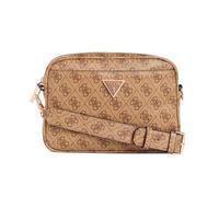 Guess Borsa Donna Meridian Tracolla regolabile Stampa logo Latte Taglia Unica Beige