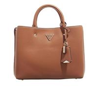 GUESS Meridian Girlfriend Satchel, Borsetta Donna, Cognac, Unica