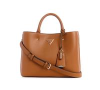 Guess Borsa a Spalla Meridian Girlfriend Satchel Donna Cognac