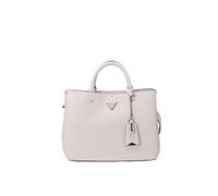 Borsa Guess MERIDIAN GIRLFRIEND SATCHEL Bianco UNICA