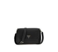 Guess Borsa a tracolla Meridian II con patta 28 cm Nero