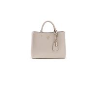 GUESS borsa a tracolla Meridian II Girlfriend Satchel Light Taupe grigio talpa