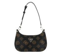 GUESS Meridian Mini Top Shoulder Bag Mocha Logo, Logo Mocha, OneSize
