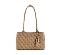 GUESS borsa a tracolla Meridian Shoulder Satchel Bag Latte Logo